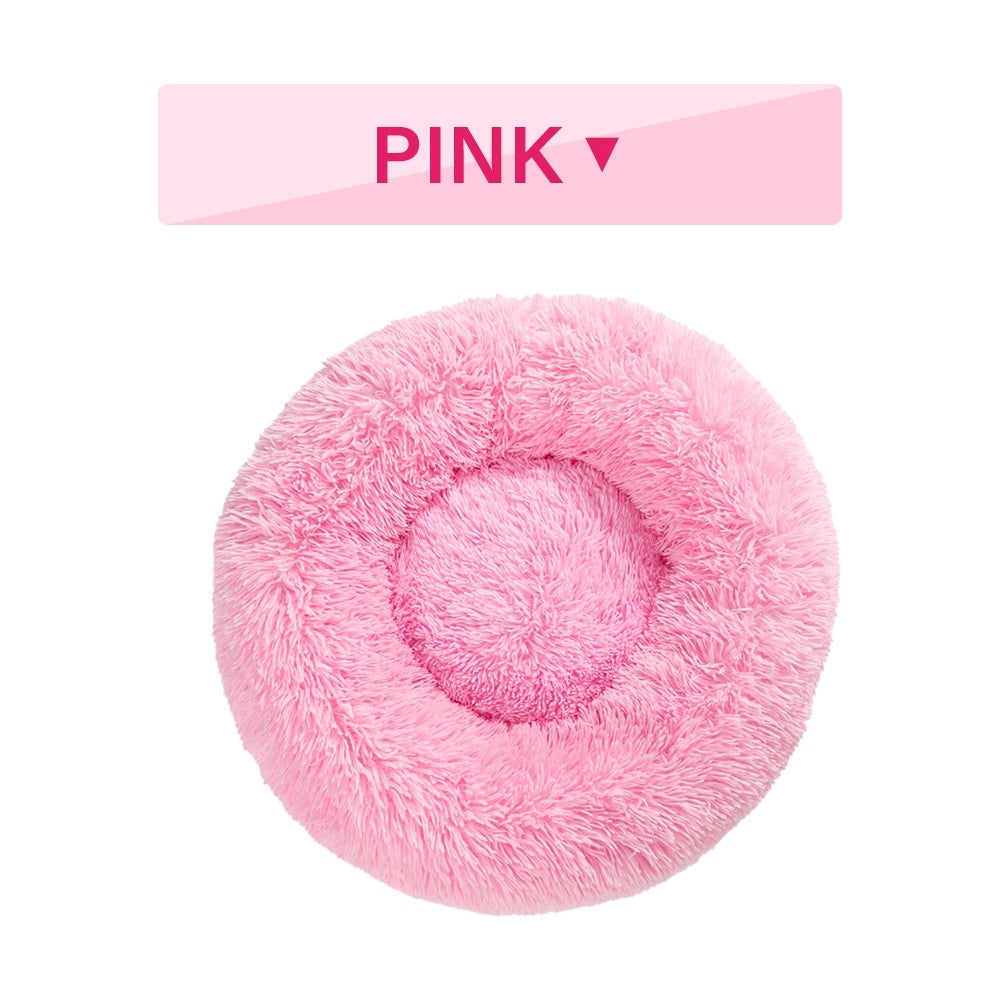 Warm Plush Pet Cushion – Relaxing Bed for Your Furfriend