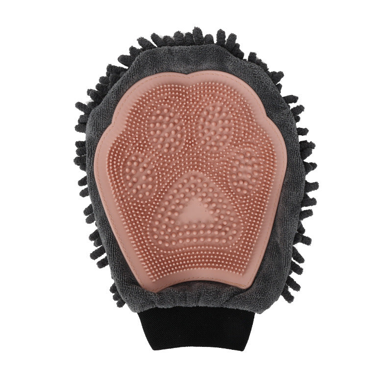 Gentle 2-in-1 Pet Bathing & Grooming Glove