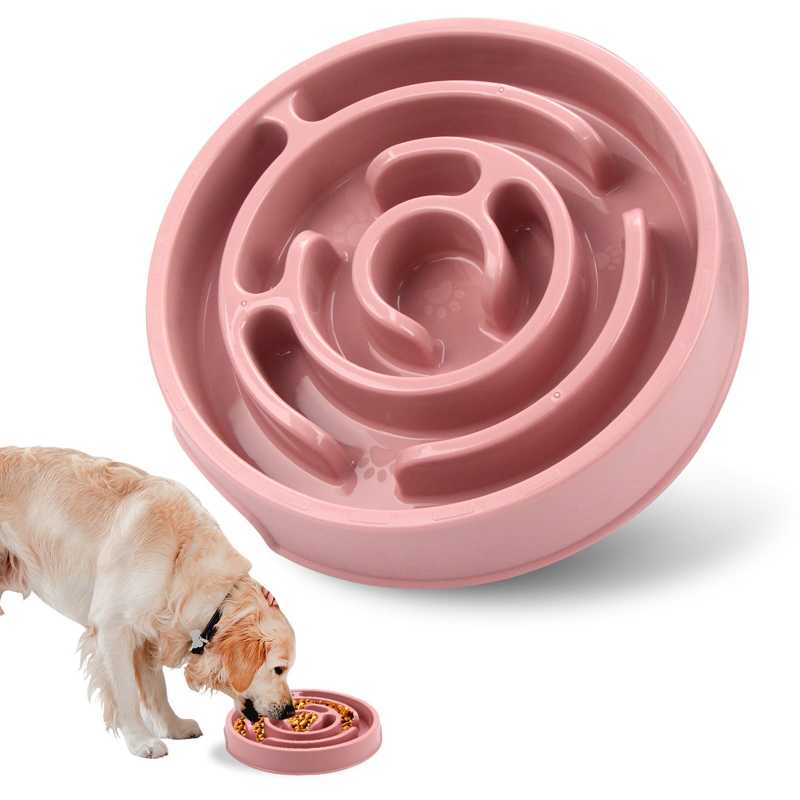 Happy Pup Slow Feeder Bowl for Healthy Eating