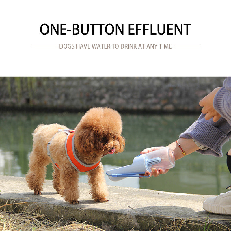 Sip & Go: Handy Travel Bottle for Dogs & Cats