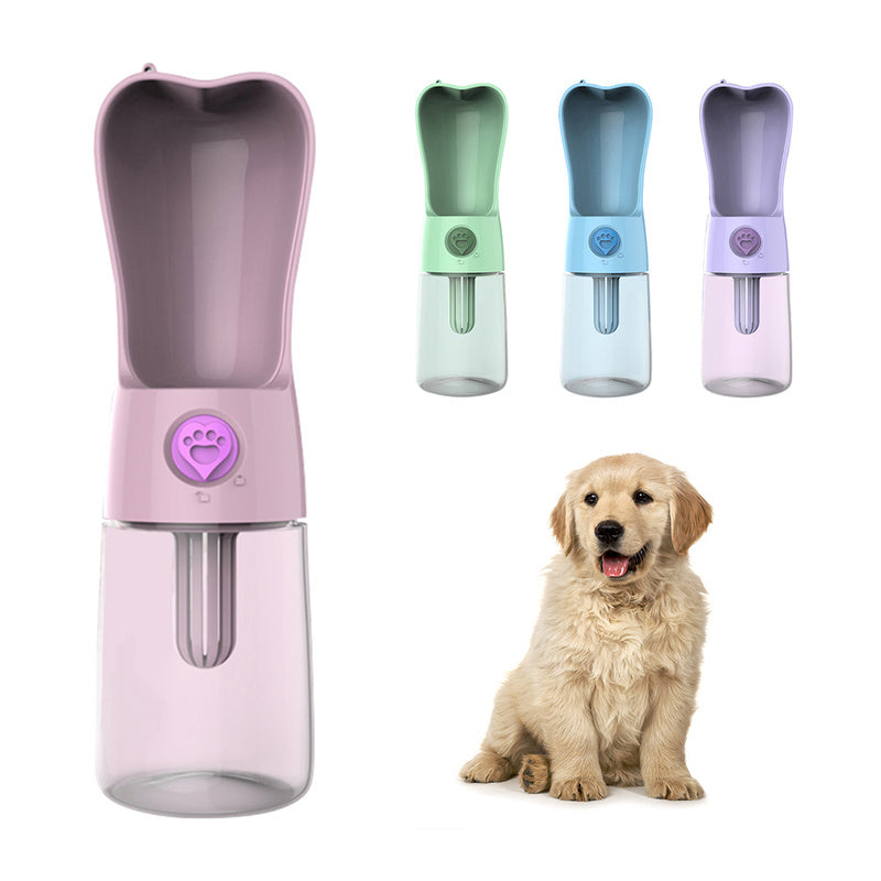 Sip & Go: Handy Travel Bottle for Dogs & Cats