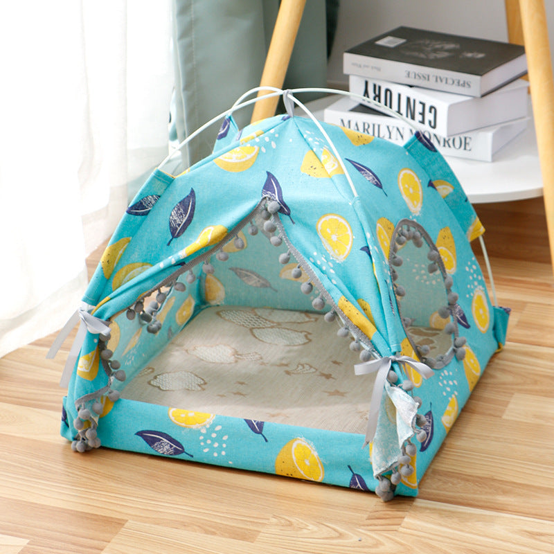 Cozy Cat Tent – Enclosed Bed for Cats