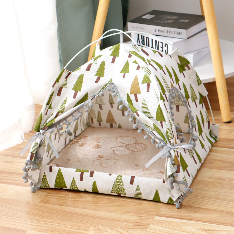 Cozy Cat Tent – Enclosed Bed for Cats