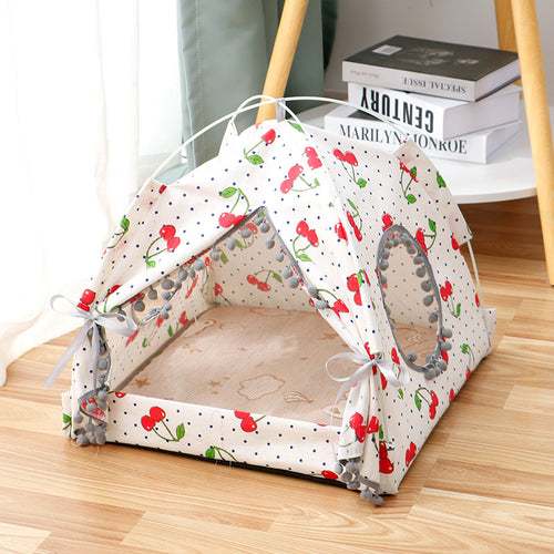 Cozy Cat Tent – Enclosed Bed for Cats