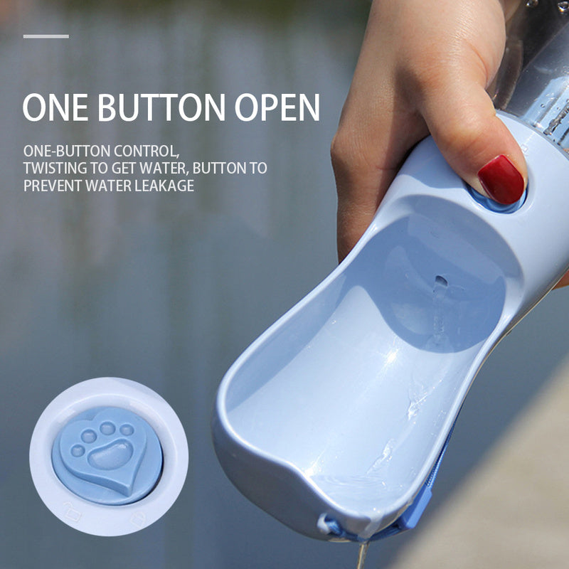 Sip & Go: Handy Travel Bottle for Dogs & Cats
