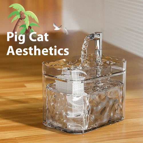 Automatic Cat Water Fountain – Fresh Flowing Water Always