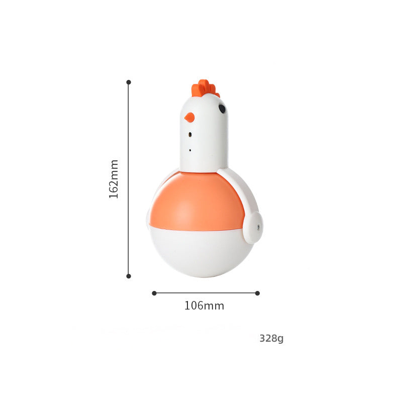 Electric Chicken Cat Toy with Fun Lights & Sounds