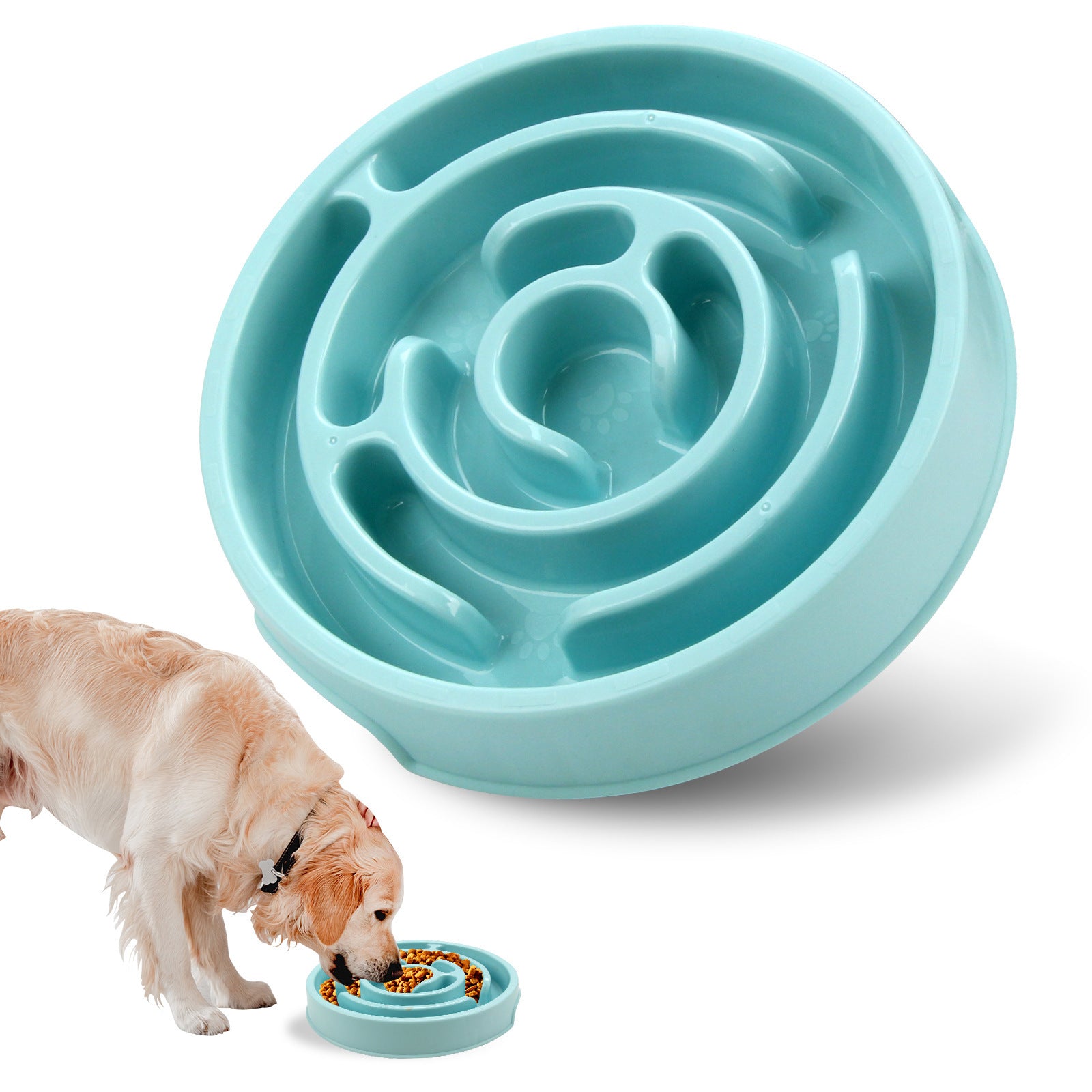 Happy Pup Slow Feeder Bowl for Healthy Eating