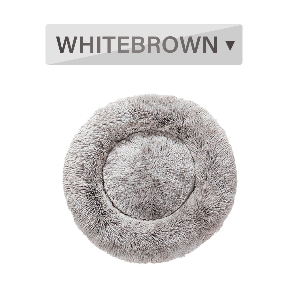 Warm Plush Pet Cushion – Relaxing Bed for Your Furfriend