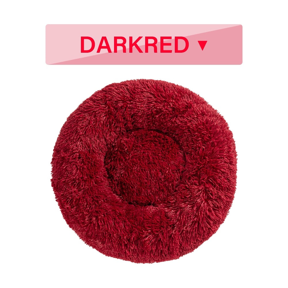 Warm Plush Pet Cushion – Relaxing Bed for Your Furfriend