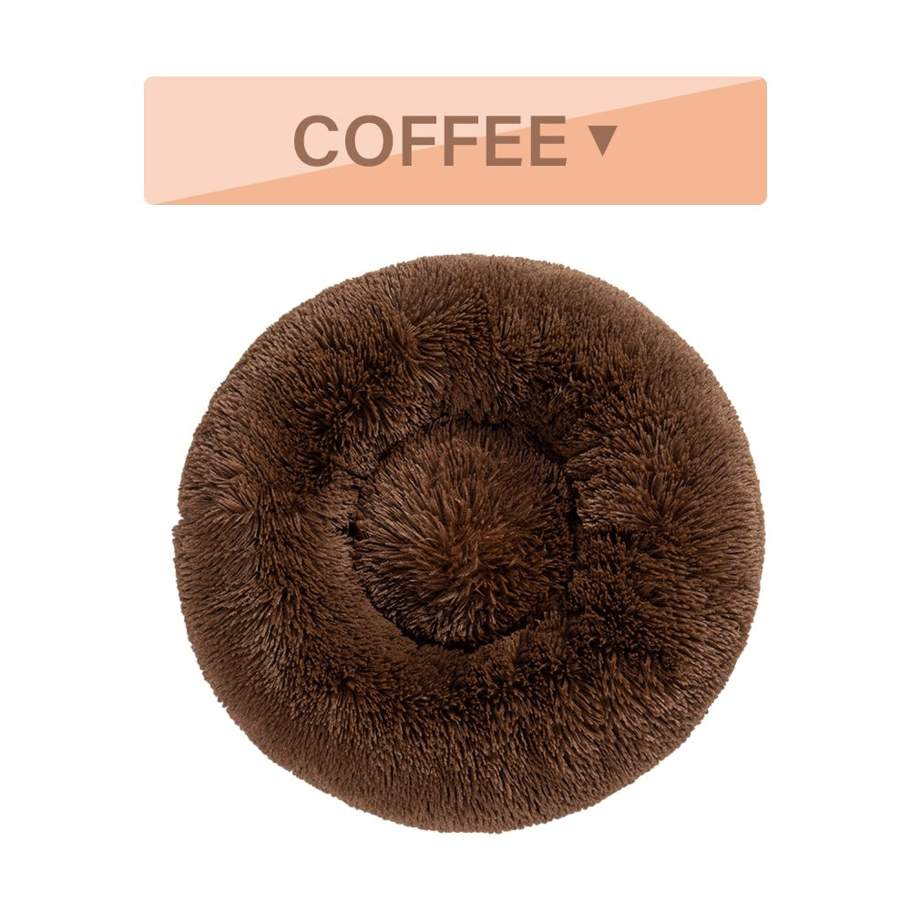 Warm Plush Pet Cushion – Relaxing Bed for Your Furfriend
