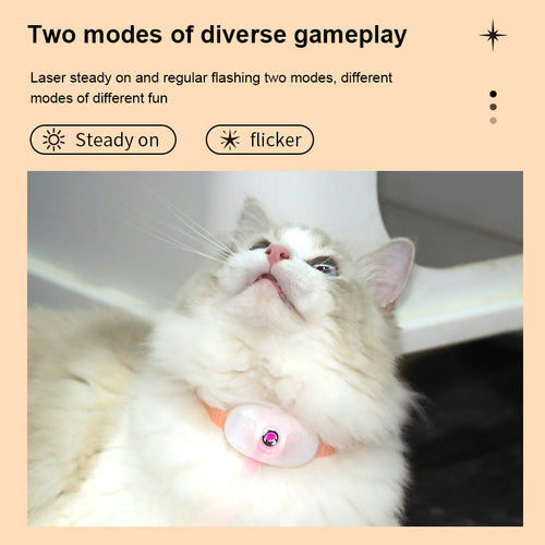 Automatic Laser Cat Collar – Playtime Simplified