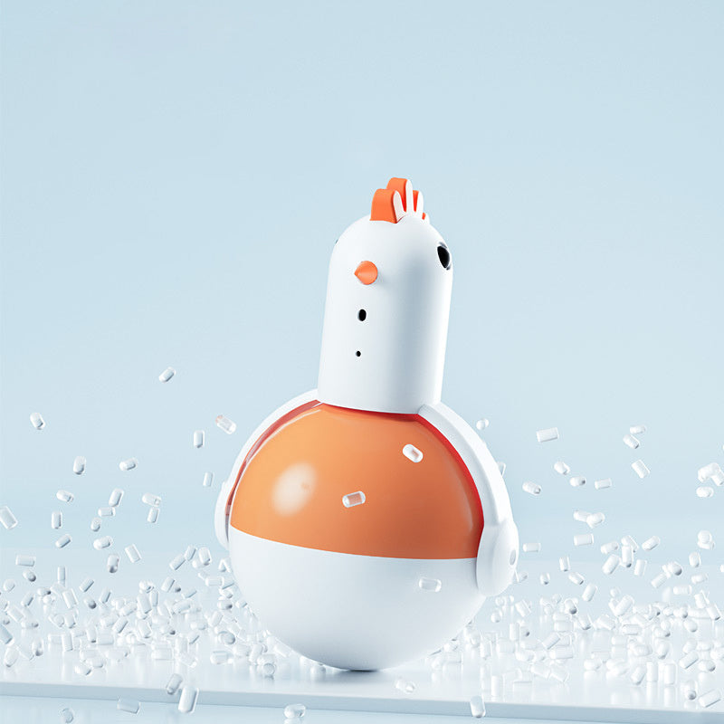 Electric Chicken Cat Toy with Fun Lights & Sounds