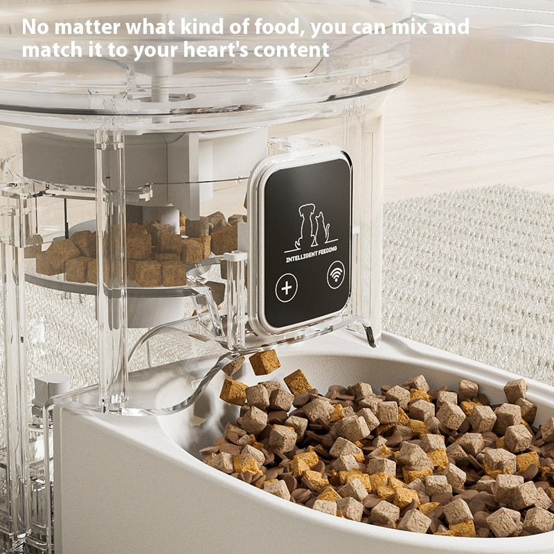 Smart Automatic Pet Feeder – 4L Happy Mealtimes