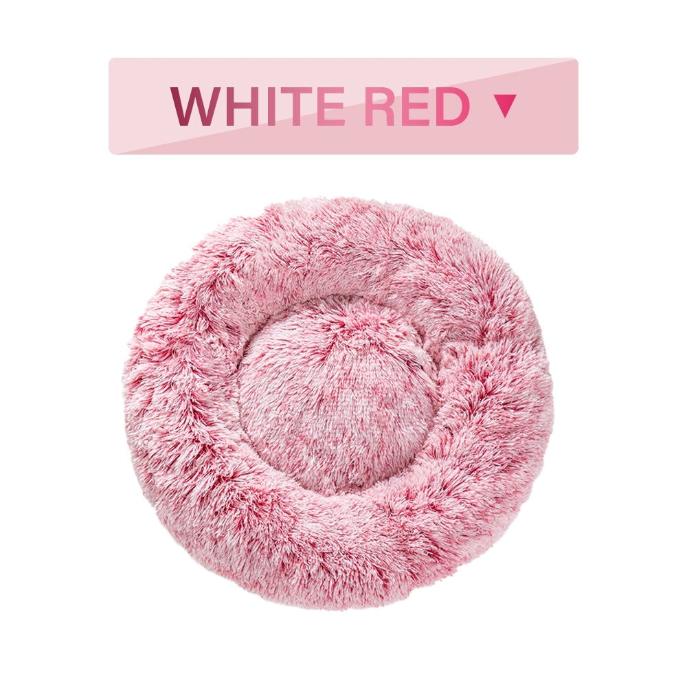 Warm Plush Pet Cushion – Relaxing Bed for Your Furfriend