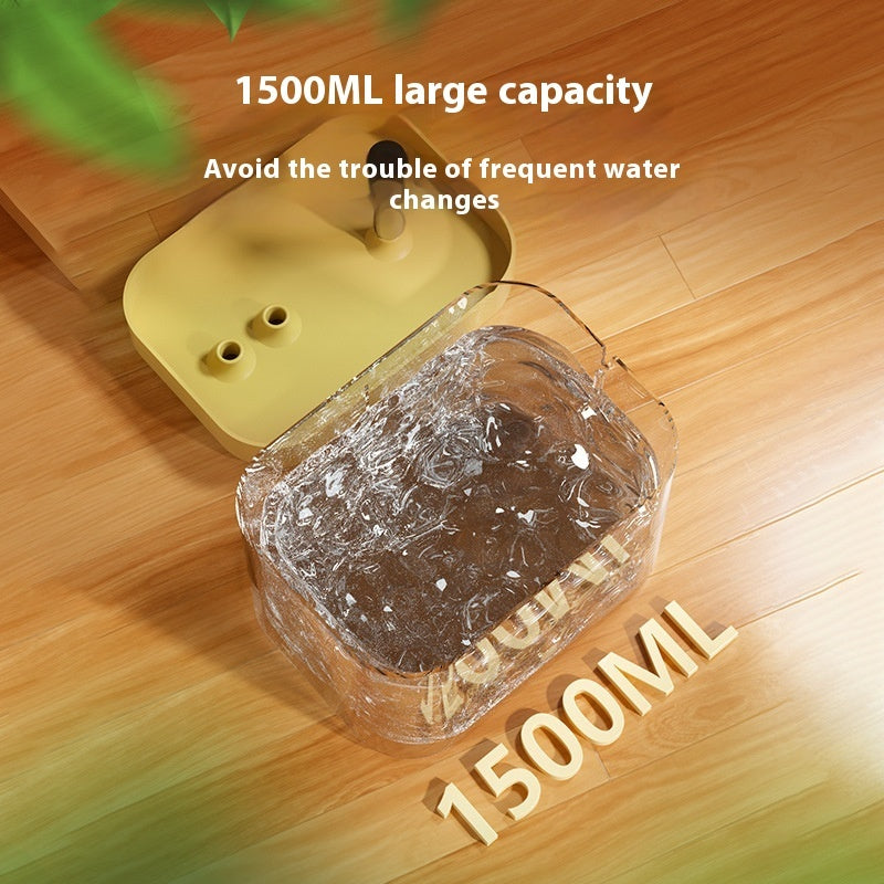 Automatic Cat Water Fountain – Fresh Flowing Water Always